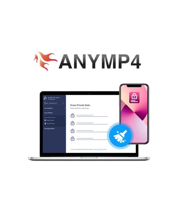 AnyMP4 iOS Cleaner 1 Jahr / 1 Key GLOBAL